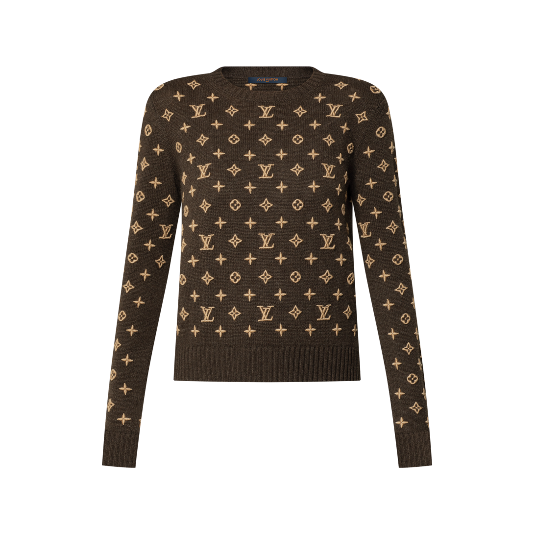 3D Monogram Knit Pullover - Obs 10 - 1AHZ61 | LOUIS VUITTON